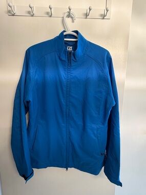 Cutter & Buck blue athletic jacket size XL